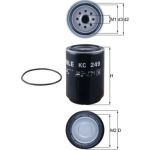 KC 249D MAHLE Kraftstofffilter KC 249D, Anschraubfilter, Höhe 158,2 mm – u. a. für Mercedes-Benz Citaro (O 530), Conecto (O 345), Volvo Fl6 – OE Nummer 3754770002 - l KC 249D MAHLE Kraftstofffilter KC 249D, Anschraubfilter, Höhe 158,2 mm – u. a. für Mercedes-Benz Citaro (O 530), Conecto (O 345), Volvo Fl6 – OE Nummer 3754770002 - l