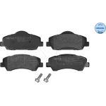 MEYLE Bremsbelagsatz Peugeot 301/308 1,2-2,0 12 252525118 MEYLE Bremsbelagsatz Peugeot 301/308 1,2-2,0 12 252525118