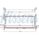 Nissens Wasserkühler PKW 63286A Nissens Wasserkühler PKW 63286A