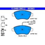 Bremsbelagsatz Alfa P. Mito 0,9-1,4 10 13.0460-3863.2 Bremsbelagsatz Alfa P. Mito 0,9-1,4 10 13.0460-3863.2