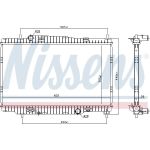Nissens Wasserkühler PKW 69243 Nissens Wasserkühler PKW 69243