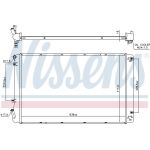 Wasserkühler PKW 606608 Wasserkühler PKW 606608