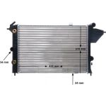 MAHLE Kühler, Motorkühlung CR 439 000S MAHLE Kühler, Motorkühlung CR 439 000S
