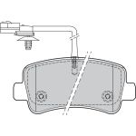 VALEO Bremsbeläge 601151 VALEO Bremsbeläge 601151