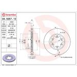 83 481 033 Bremsscheibe VA 09.5957.10 83 481 033 Bremsscheibe VA 09.5957.10