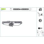 VALEO 850855 Fensterheber VALEO 850855 Fensterheber
