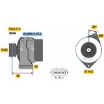 Lichtmaschine 0 986 040 461 Lichtmaschine 0 986 040 461