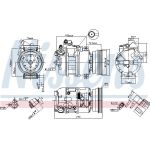 Nissens Klimakompressor PKW 89112 Nissens Klimakompressor PKW 89112