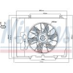 Nissens Kühlerlüfter PKW 85653 Nissens Kühlerlüfter PKW 85653