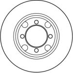TRW Bremsscheibe DF2607