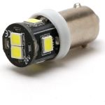 LED Metalsockel Ba9S T4W 6x 2835 24V SMD Weiß LED Metalsockel Ba9S T4W 6x 2835 24V SMD Weiß
