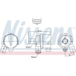 NISSENS Zusatzwasserpumpe 831070 NISSENS Zusatzwasserpumpe 831070