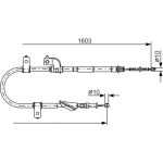 Handbremsseil re 1987482080 Handbremsseil re 1987482080
