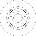 Bremsscheibe Suzuki P.Sx4 1.5-2.0 06 DF4741 Bremsscheibe Suzuki P.Sx4 1.5-2.0 06 DF4741