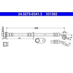 ATE Bremsschlauch 24.5275-0341.3 ATE Bremsschlauch 24.5275-0341.3