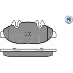 Bremsbelagsatz Db P. Vito/Viano 03- W639 025 240 0720/PD Bremsbelagsatz Db P. Vito/Viano 03- W639 025 240 0720/PD