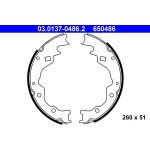 ATE Bremsbacken 03.0137-0486.2 ATE Bremsbacken 03.0137-0486.2