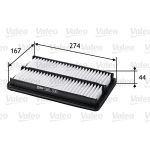 Valeo Luftfilter 585330 Valeo Luftfilter 585330