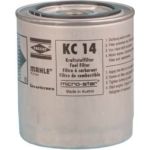 KC 14 MAHLE Kraftstofffilter KC 14, Anschraubfilter, Höhe 112 mm – u. a. für IVECO Zeta – OE Nummer 1901607 - l KC 14 MAHLE Kraftstofffilter KC 14, Anschraubfilter, Höhe 112 mm – u. a. für IVECO Zeta – OE Nummer 1901607 - l