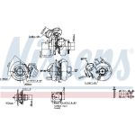 NISSENS Turbolader 93144