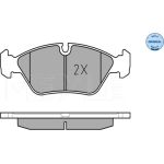 Bremsbelagsatz Bmw S. E28 81-87/E30 M3 86-92 025 206 2919 Bremsbelagsatz Bmw S. E28 81-87/E30 M3 86-92 025 206 2919