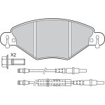 Valeo Bremsbelagsatz 598419