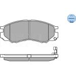 MEYLE Bremsbelagsatz Mitsubishi Pajero 94- Mit Sensor 025 232 9015/W MEYLE Bremsbelagsatz Mitsubishi Pajero 94- Mit Sensor 025 232 9015/W