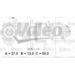 Valeo Lichtmaschine 437147 Valeo Lichtmaschine 437147