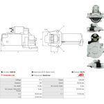 AS-PL Anlasser S5251S AS-PL Anlasser S5251S