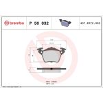 BREMBO Bremsklötze HA P 50 032 BREMBO Bremsklötze HA P 50 032