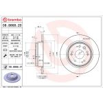 Brembo Bremsscheibe Hinterachse 08.8868.20 Brembo Bremsscheibe Hinterachse 08.8868.20