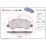 BREMBO Bremsklötze VA P 24 064 BREMBO Bremsklötze VA P 24 064