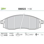Valeo Bremsbelagsatz 598523