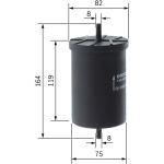 Kraftstofffilter 0 450 905 264 Kraftstofffilter 0 450 905 264