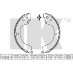 Bremsbacken Mitsubishi L400 2730605 Bremsbacken Mitsubishi L400 2730605