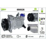 690026 Valeo Kompressor 690026 690026 Valeo Kompressor 690026