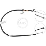 A.B.S. Handbremsseil Seilzug Festellbremse K19348 A.B.S. Handbremsseil Seilzug Festellbremse K19348