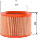 Bosch Luftfilter 1457433544