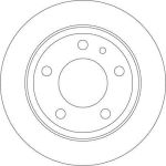 TRW Bremsscheibe BMW E34 525 91-97 DF4333 TRW Bremsscheibe BMW E34 525 91-97 DF4333