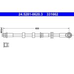 ATE Bremsschlauch 24.5281-0620.3 ATE Bremsschlauch 24.5281-0620.3