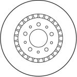 TRW Bremsscheibe DF1688 TRW Bremsscheibe DF1688