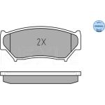 Bremsbelagsatz Suzuki P. Vitara 1.6 16V 91- Mit Sensor 025 219 0715/W Bremsbelagsatz Suzuki P. Vitara 1.6 16V 91- Mit Sensor 025 219 0715/W