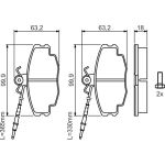 0 986 461 117 Bosch Bremsbelagsatz 0 986 461 117 0 986 461 117 Bosch Bremsbelagsatz 0 986 461 117
