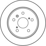 TRW Bremsscheibe DF2661 TRW Bremsscheibe DF2661