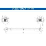 ATE Bremsschlauch 24.5237-0342.3 ATE Bremsschlauch 24.5237-0342.3