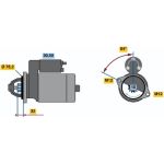 0001109066 Bosch Anlasser 0001109066