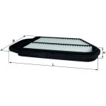 MAHLE Luftfilter LX 3152 MAHLE Luftfilter LX 3152