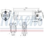 Nissens Klimaanlagentrockner LKW 95344 Nissens Klimaanlagentrockner LKW 95344
