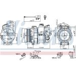 Nissens Klimakompressor PKW 890306 Nissens Klimakompressor PKW 890306