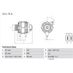 Lichtmaschine 0 986 042 291 Lichtmaschine 0 986 042 291